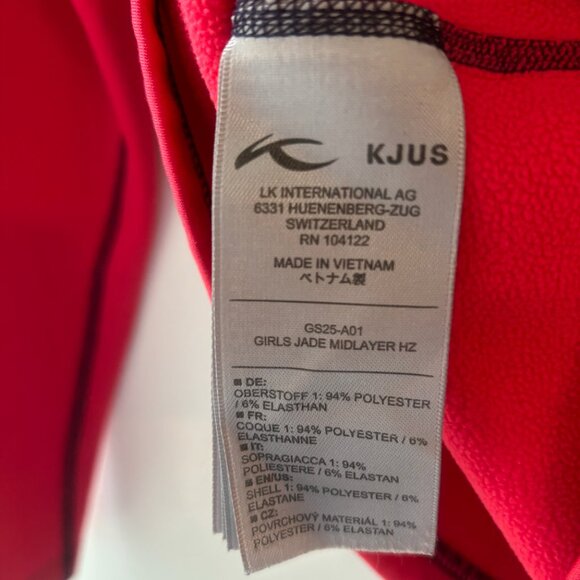 Kjus Girls Midlayer Half-Zip Sweater, age 15-16 - Picture 6 of 7